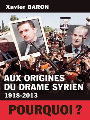 cover image of Aux origines du drame syrien